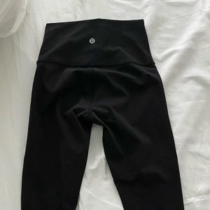 Black Wonder Lululemon leggings